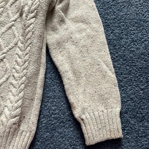 Gymboree Boys Beige Cable Knit Sweater - Picture 5 of 5